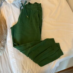 Green lulu joggers scuba